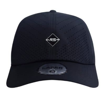 LASER CUT CAPS - BLACK