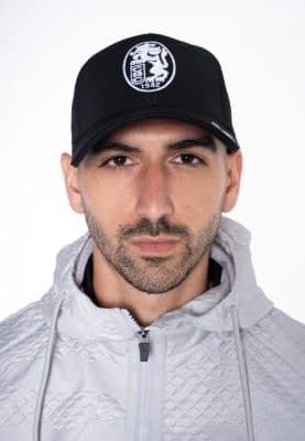 LEONES CBC VISITOR CAP TEMP.24-25 - BLACK/WHITE