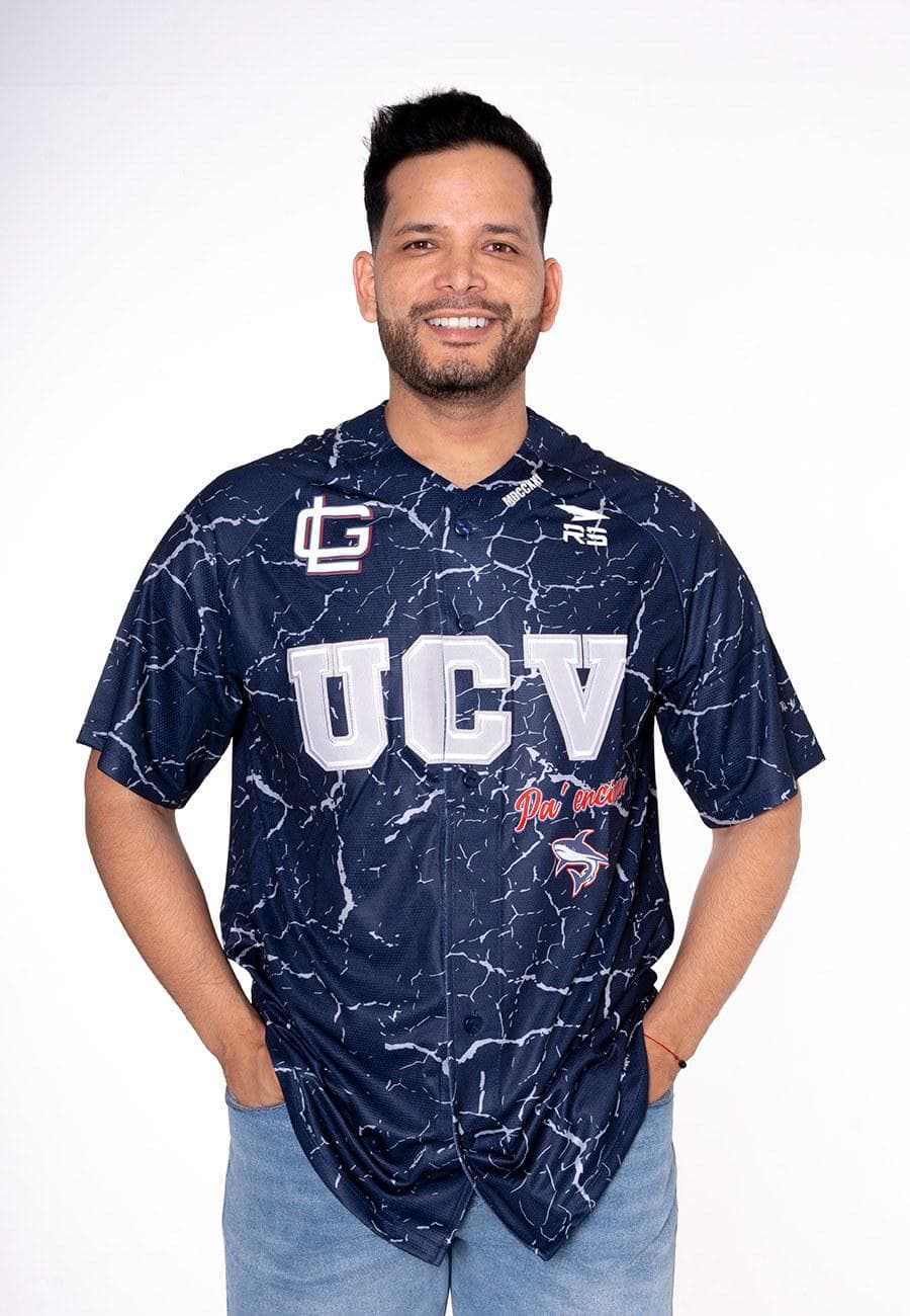 CAMISA OFICIAL CITY CONNECT CABALLERO TIBURONES DE LA GUAIRA AZUL MARINO - 1